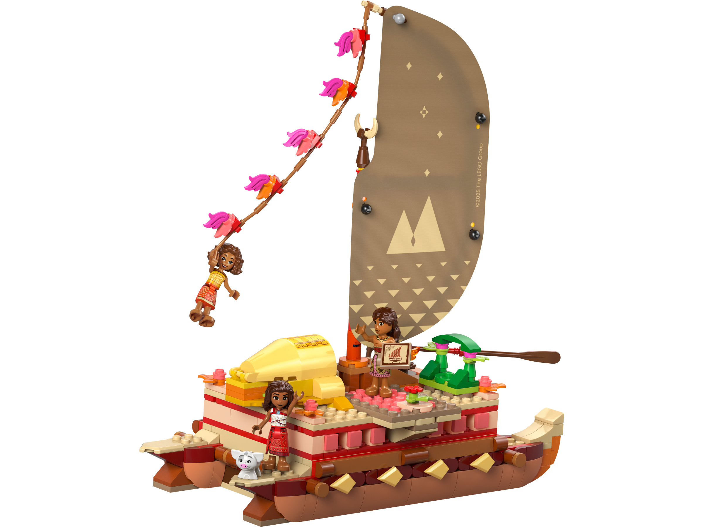 Set 43270 Moana's Adventure Canoe