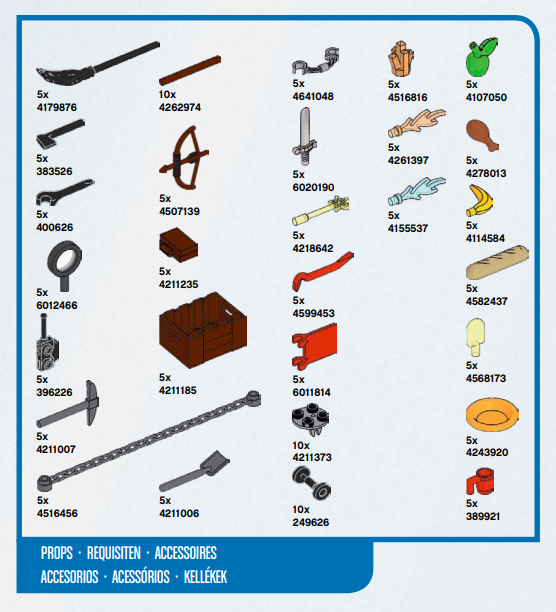 Set 5003227 StoryStarter Requisiten Ersatzpaket