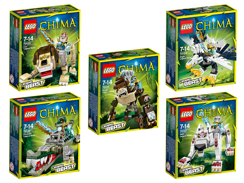 Set 5003838 Legendäre-Tiere-Sammlung