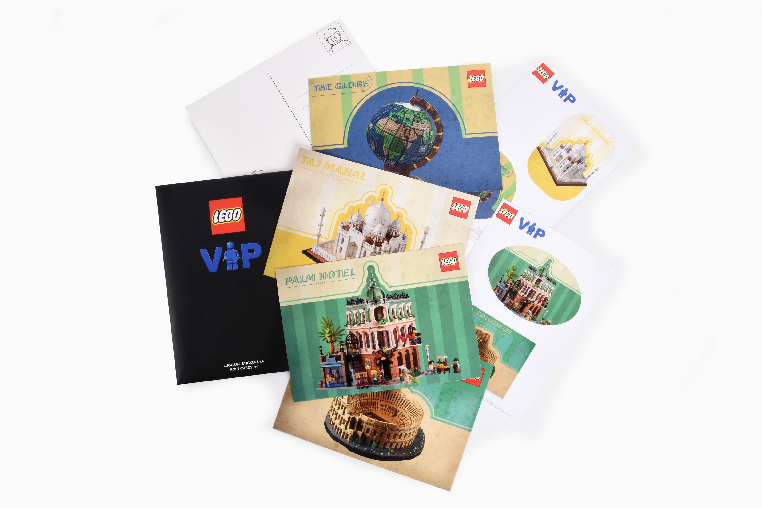 Set 5007520 Travel Postcard and Sticker Set