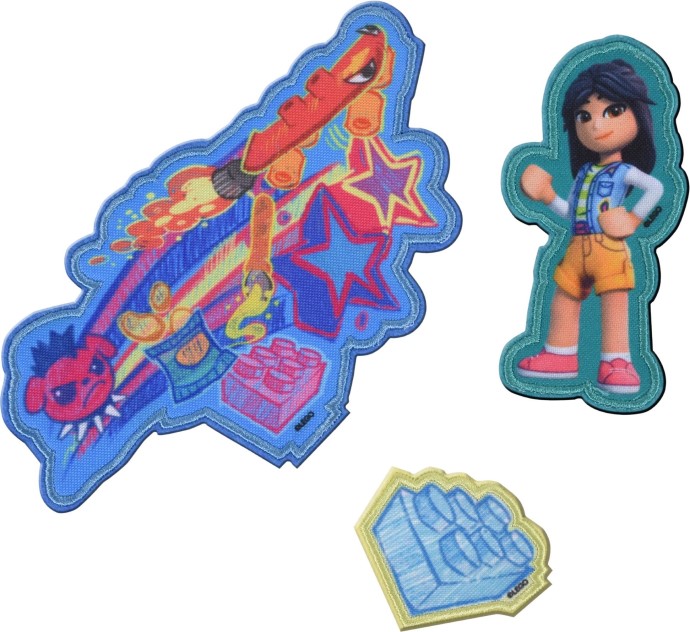 Set 5007804 Friends Iron-On Patches