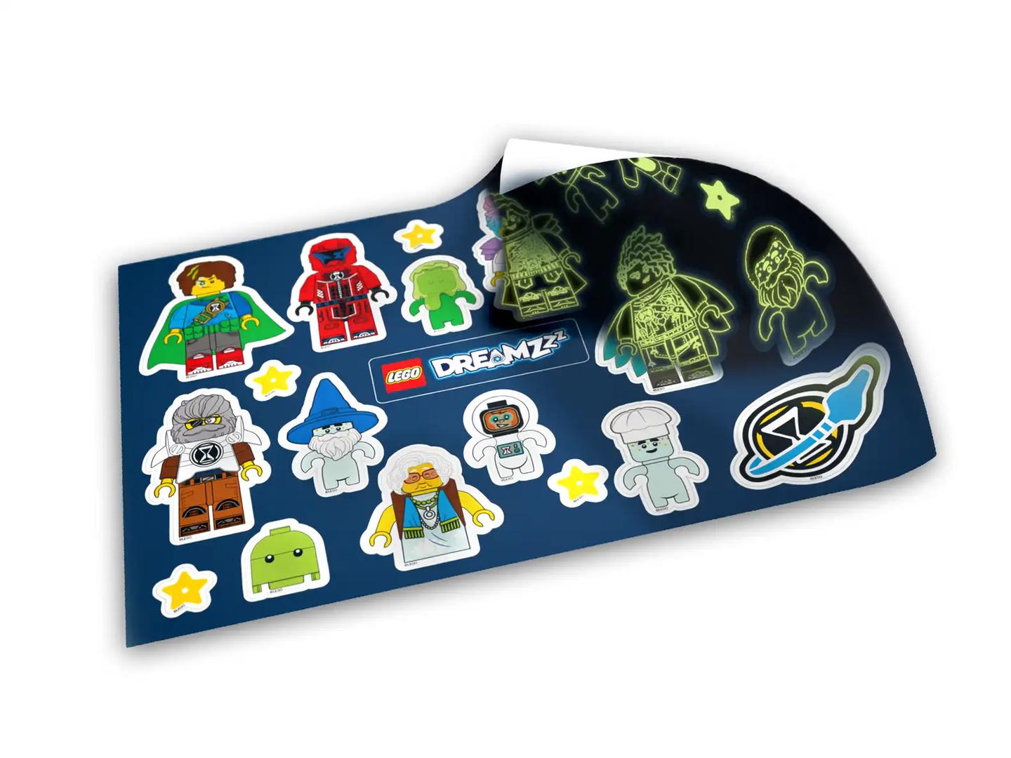 Set 5007937 DREAMZzz Glow in the Dark Sticker