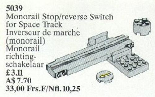 Set 5039 Monorail Stopp-/Umkehrschalter