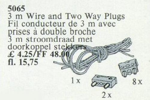 Set 5065 3m Wiring and Two-Way Plug