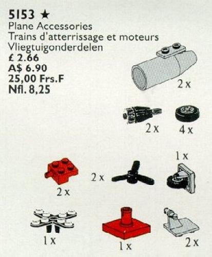 Set 5153 Plane Accessories