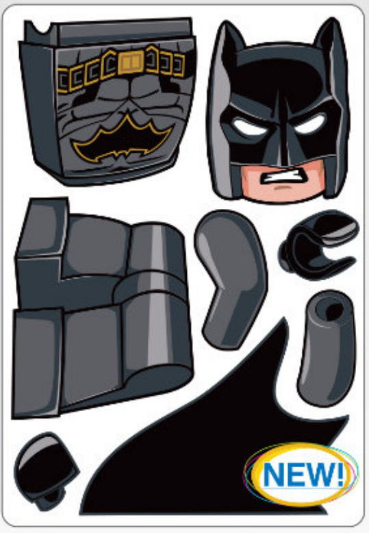 Set 52507 Batman Staticker