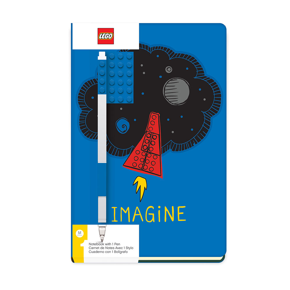 Set 52523 Notebook with 1 Pen: Imagine