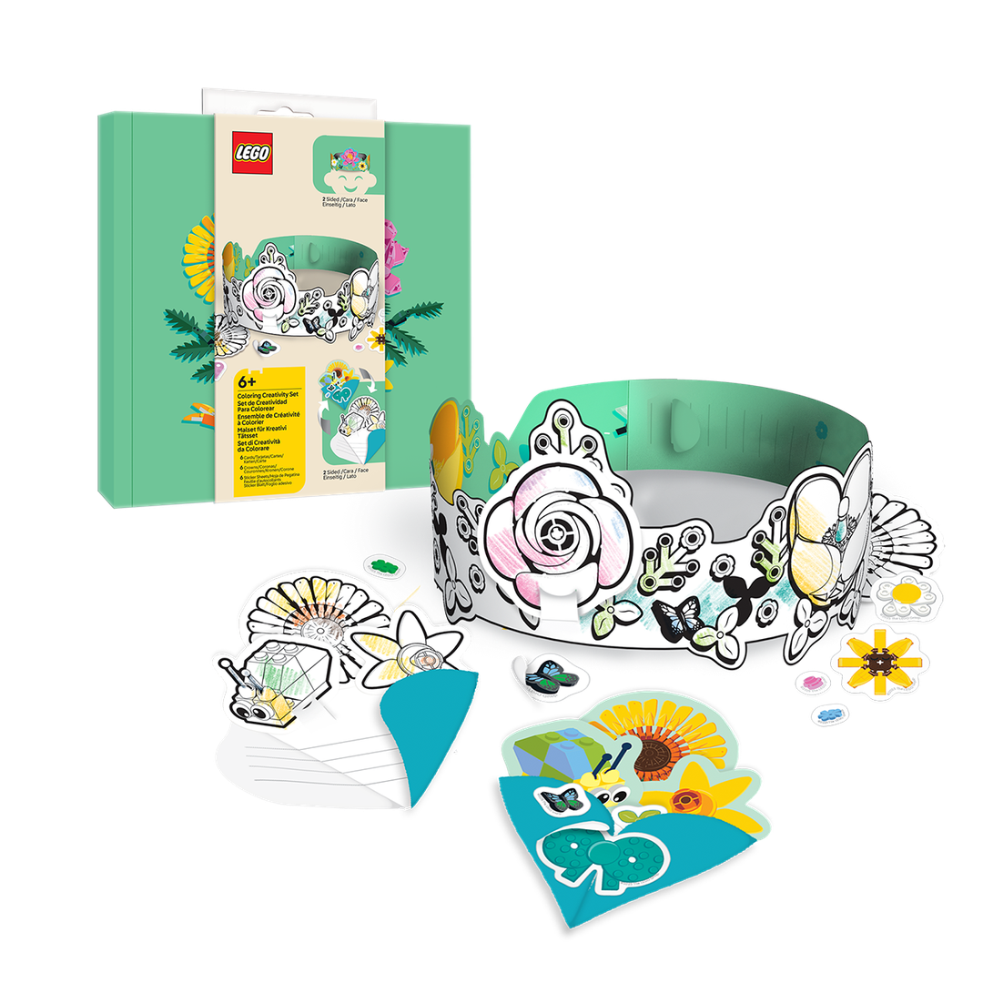 Set 53881 Botanicals Wildflowers Coloring Creativity Set