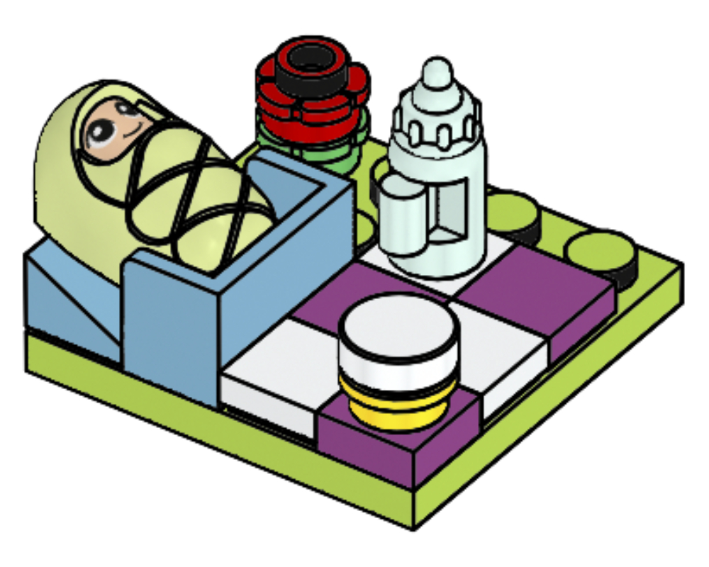 Set 561903 Babys Picknick