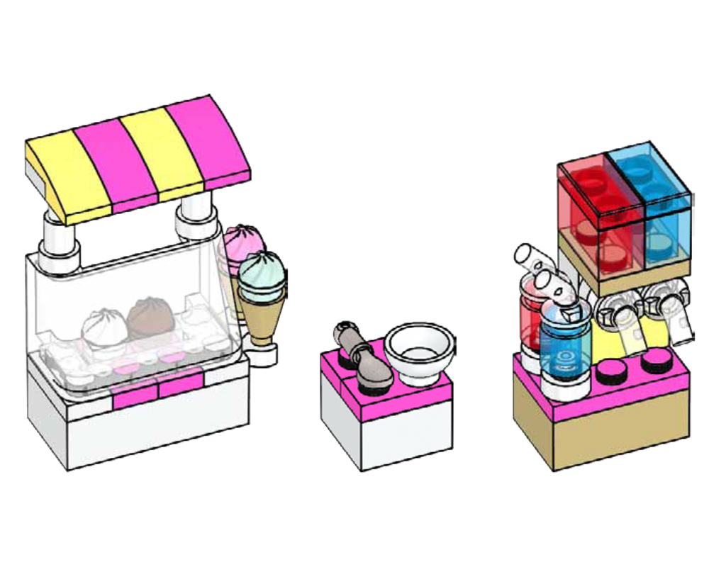 Set 562104 Ice Cream Shop