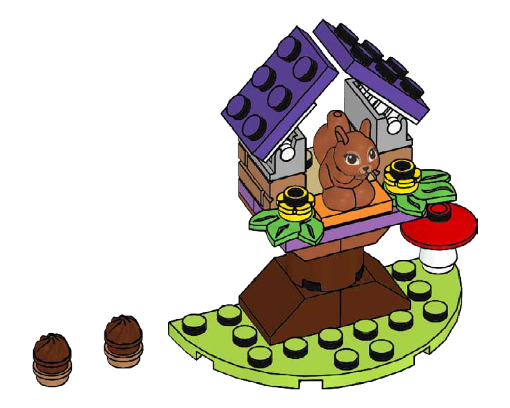 Set 562105 Squirrel's Tree House