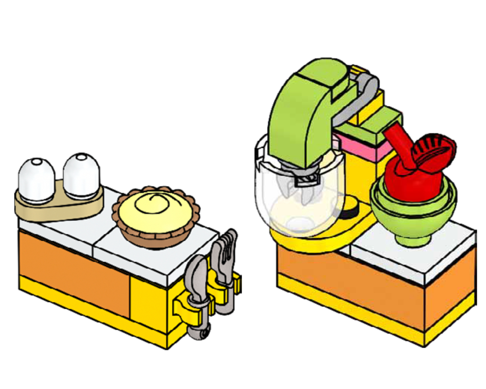 Set 562306 Cake Kitchen