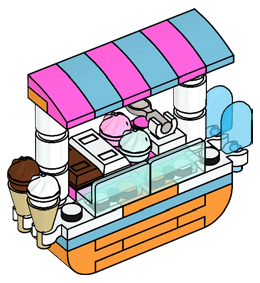 Set 562407 Ice Cream Shop