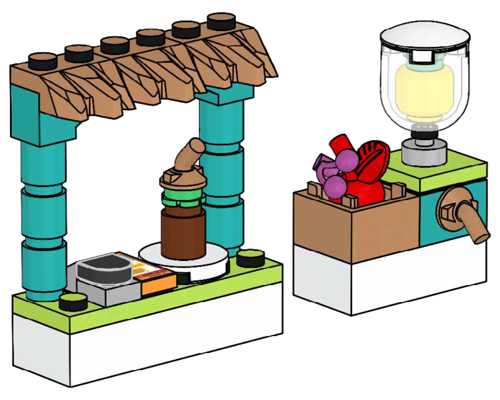 Set 562408 Smoothie Booth