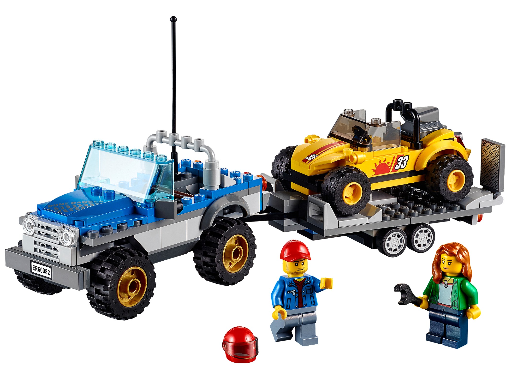 Set 60082 Dune Buggy Trailer