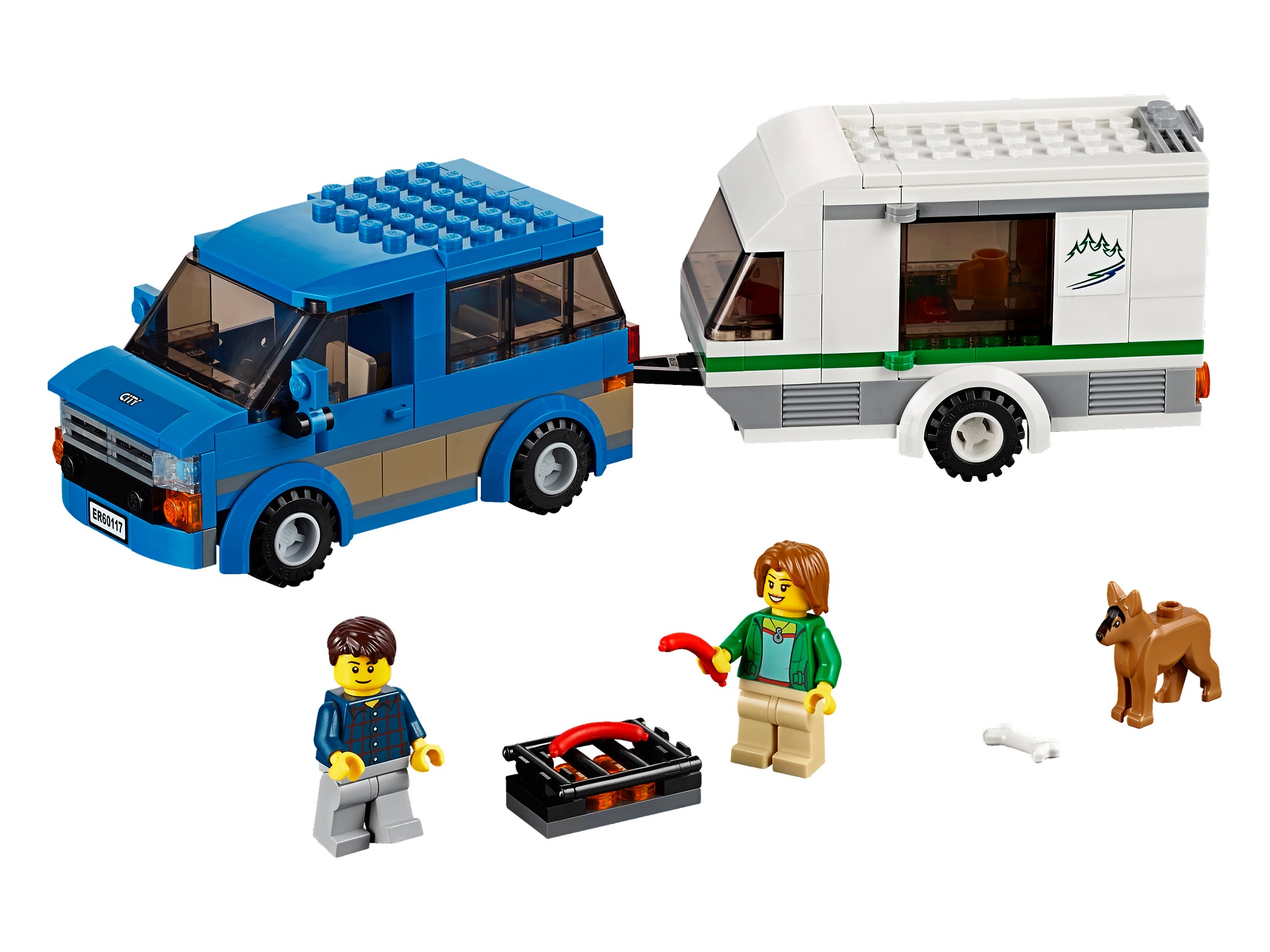Set 60117 Van & Caravan