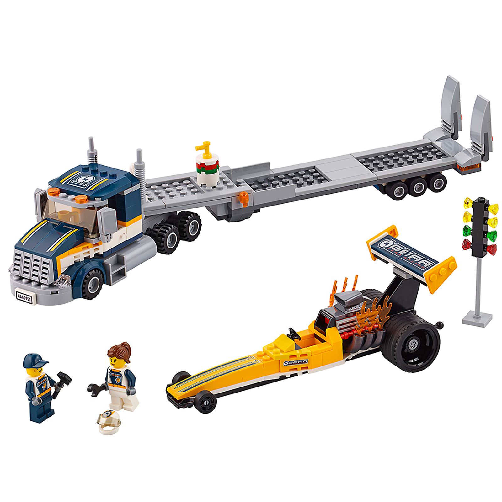 Set 60151 Dragster-Transporter