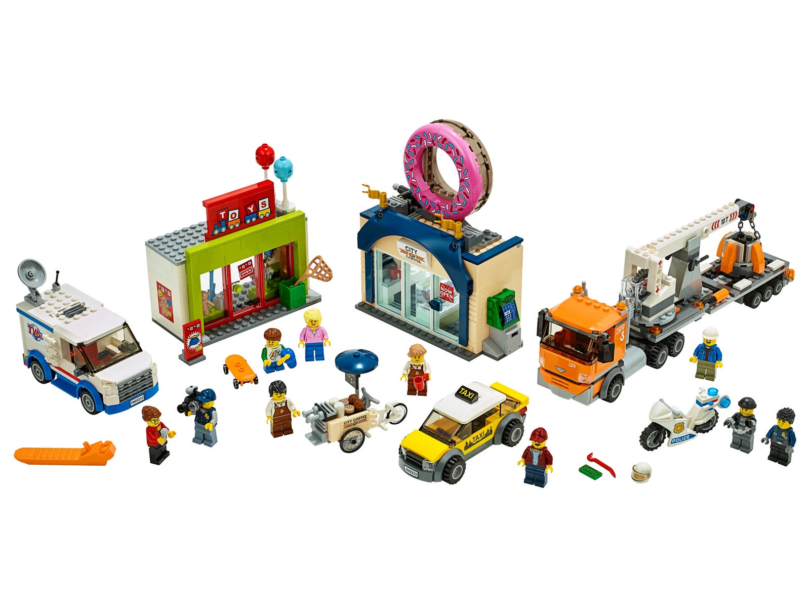 Set 60233 Neueröffnung: Donut-Shop