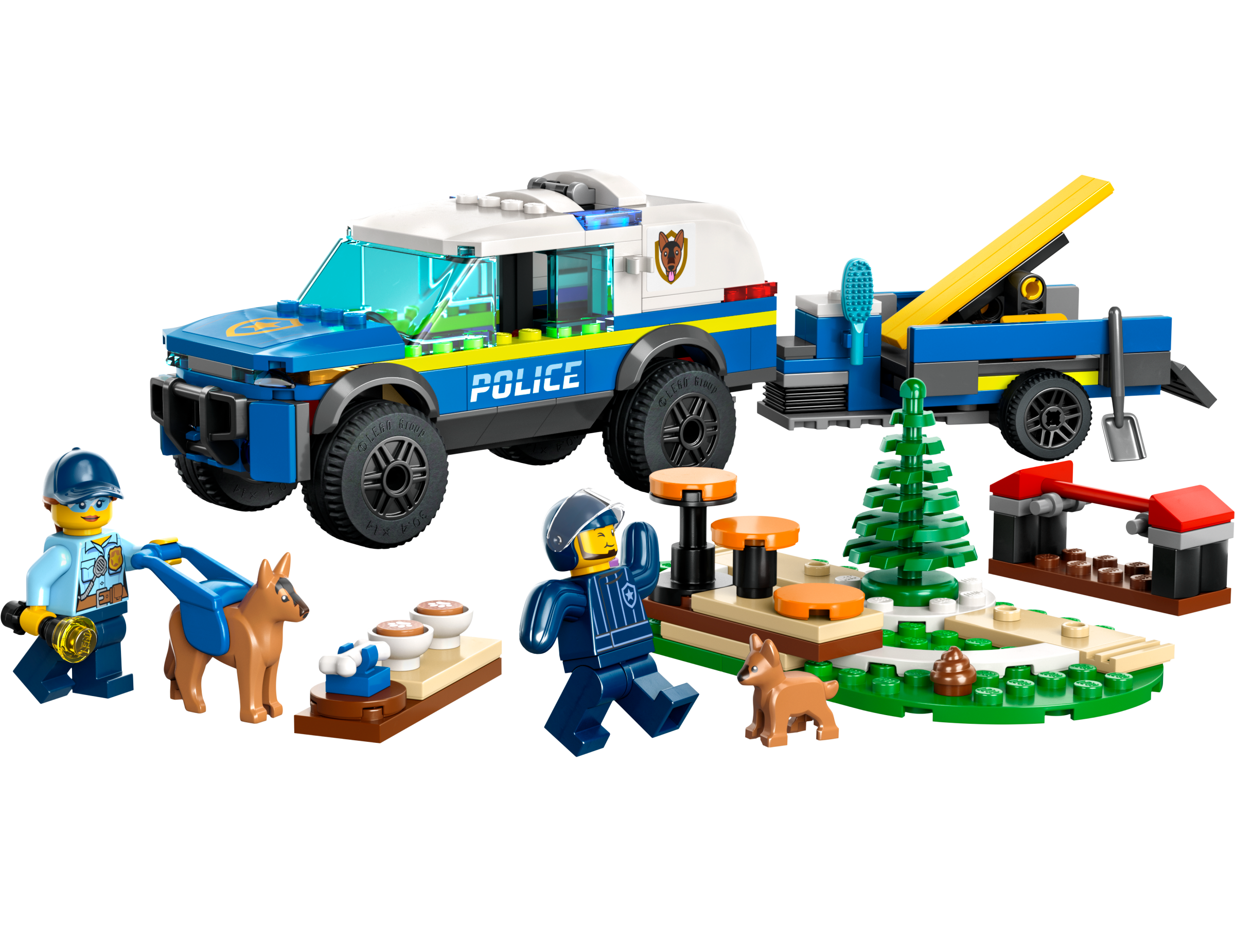 Set 60369 Mobiles Polizeihunde-Training