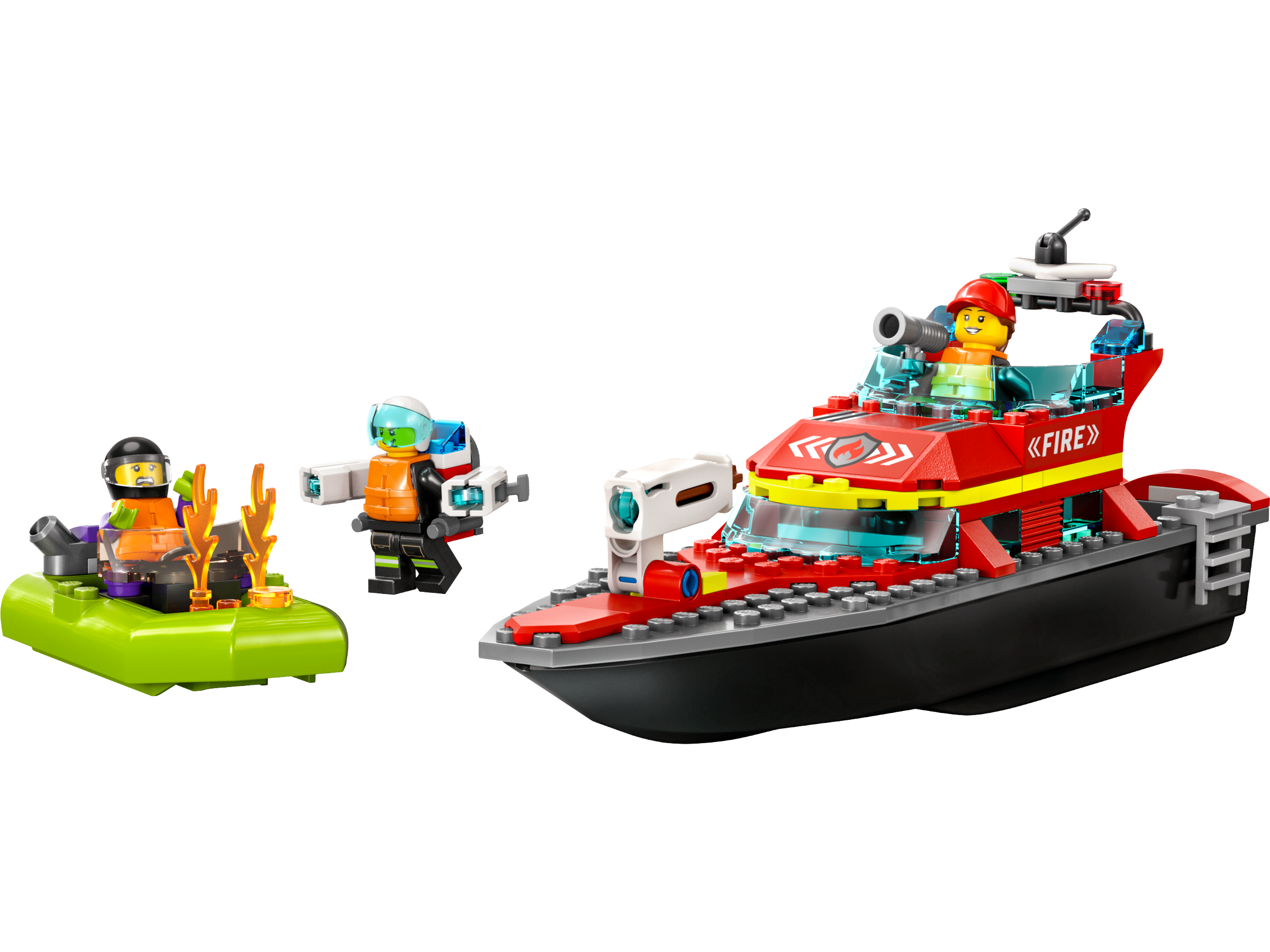 Set 60373 Fire Rescue Boat