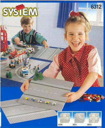 Set 6312 Straight Road Plates