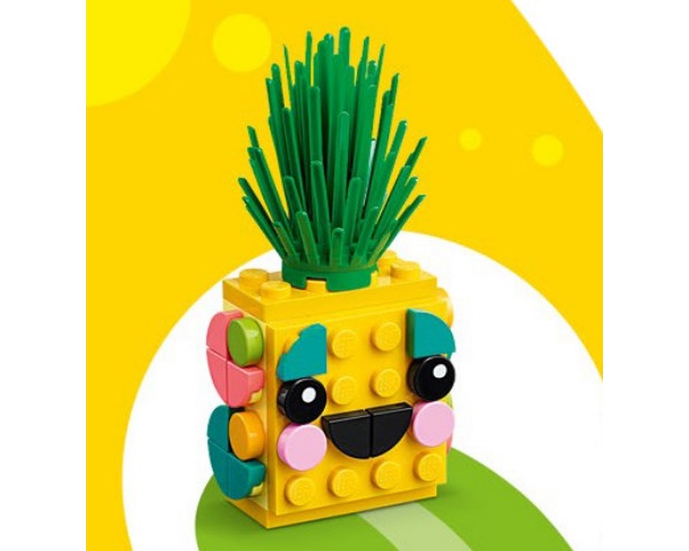 Set 6422237 Pineapple Pencil Pot