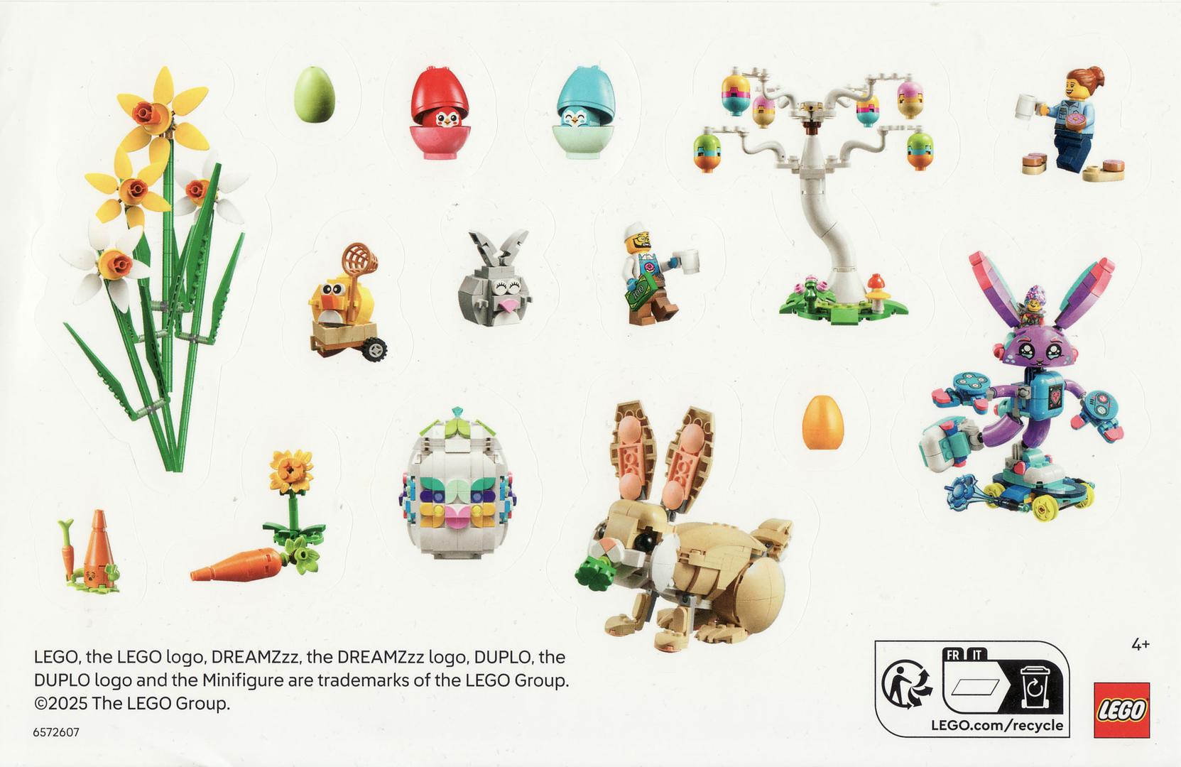 Set 6572607 Easter Stickers