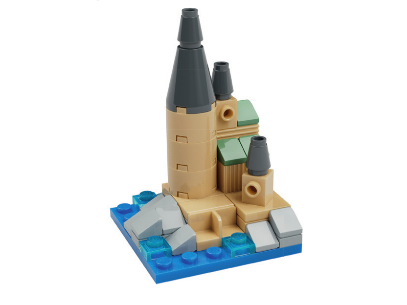 Set 6644876 Micro Castle