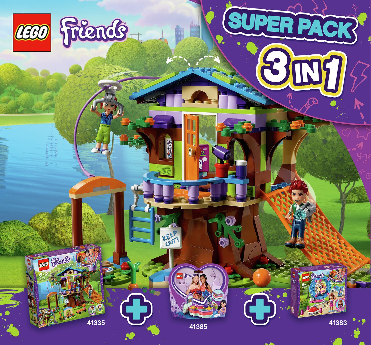 Set 66620 Friends Super Pack 3-in-1