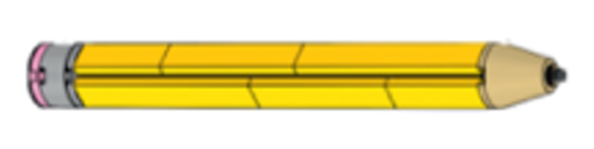 Set 6671868 Yellow Pencil