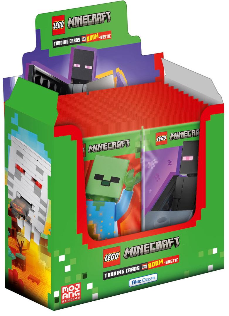 Set 702502-2 Minecraft Trading Cards Series 2: Boom-Bastic - Sealed Box (50 Packs)