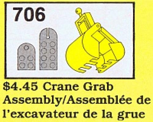 Set 706-4 Crane Grab Assembly