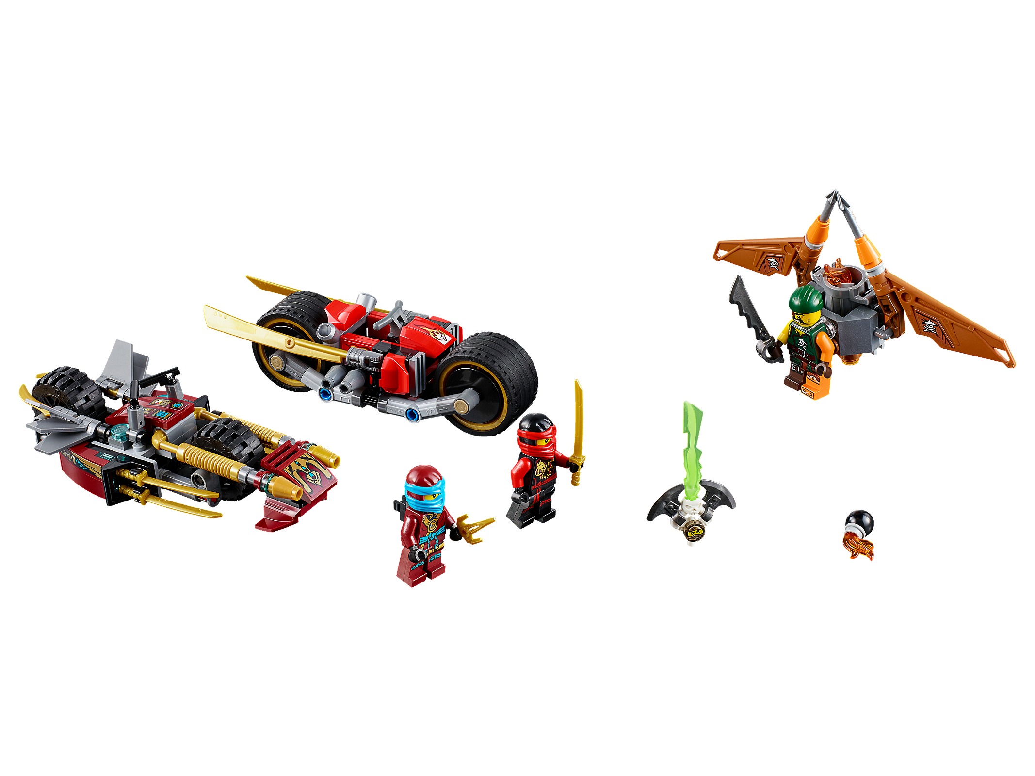 Set 70600 Ninja Bike Chase