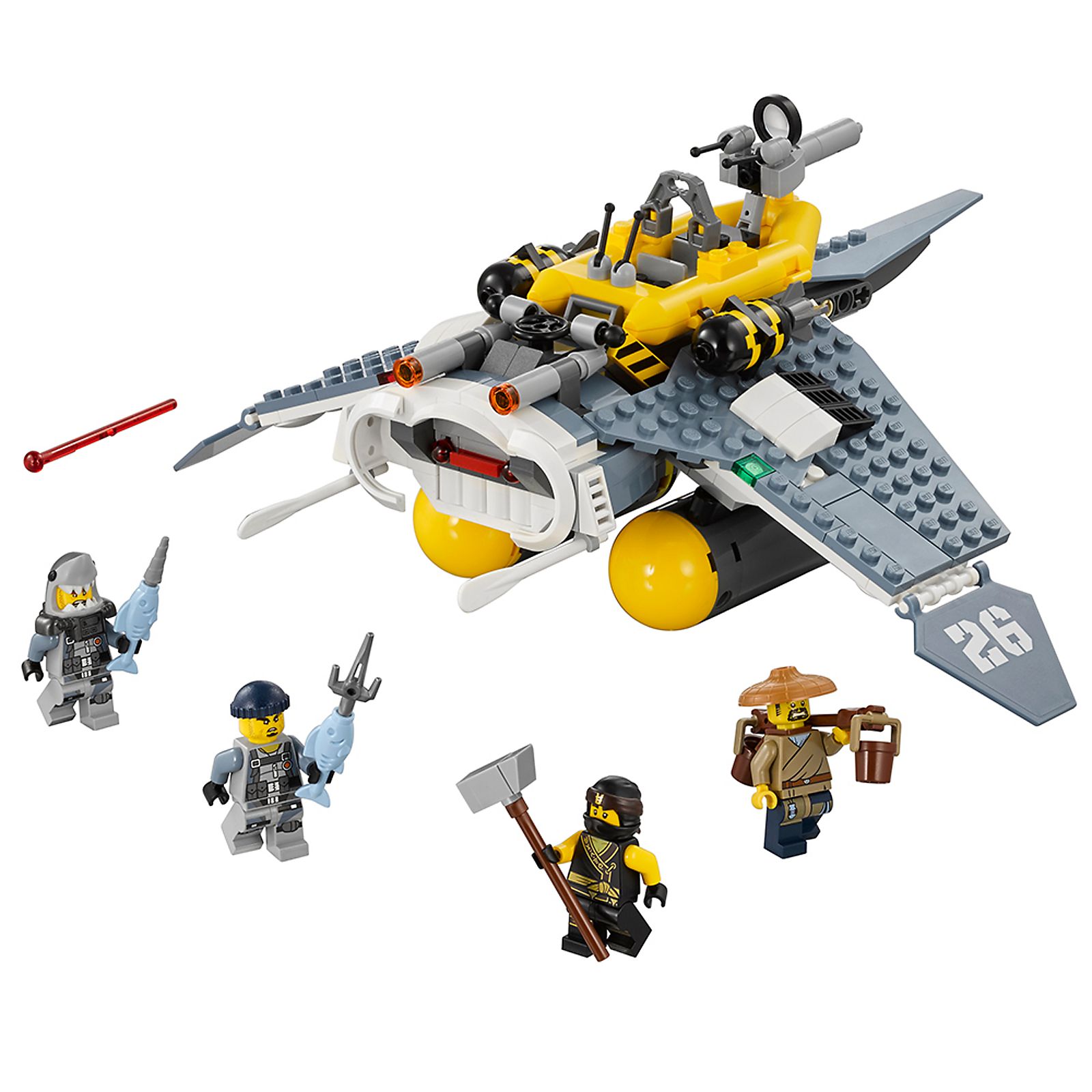 Set 70609 Manta Ray Bomber