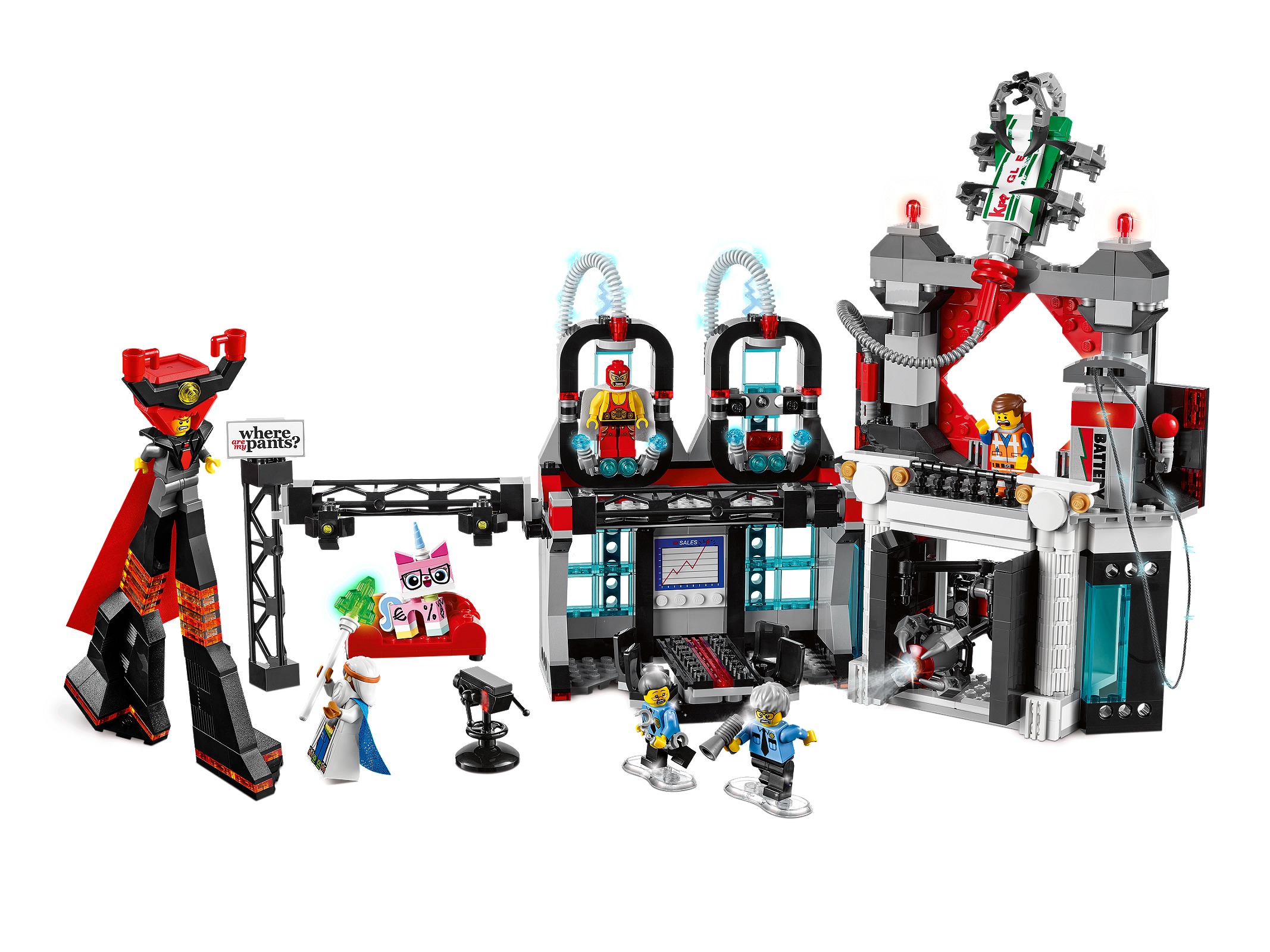 Set 70809 Lord Business' Evil Lair