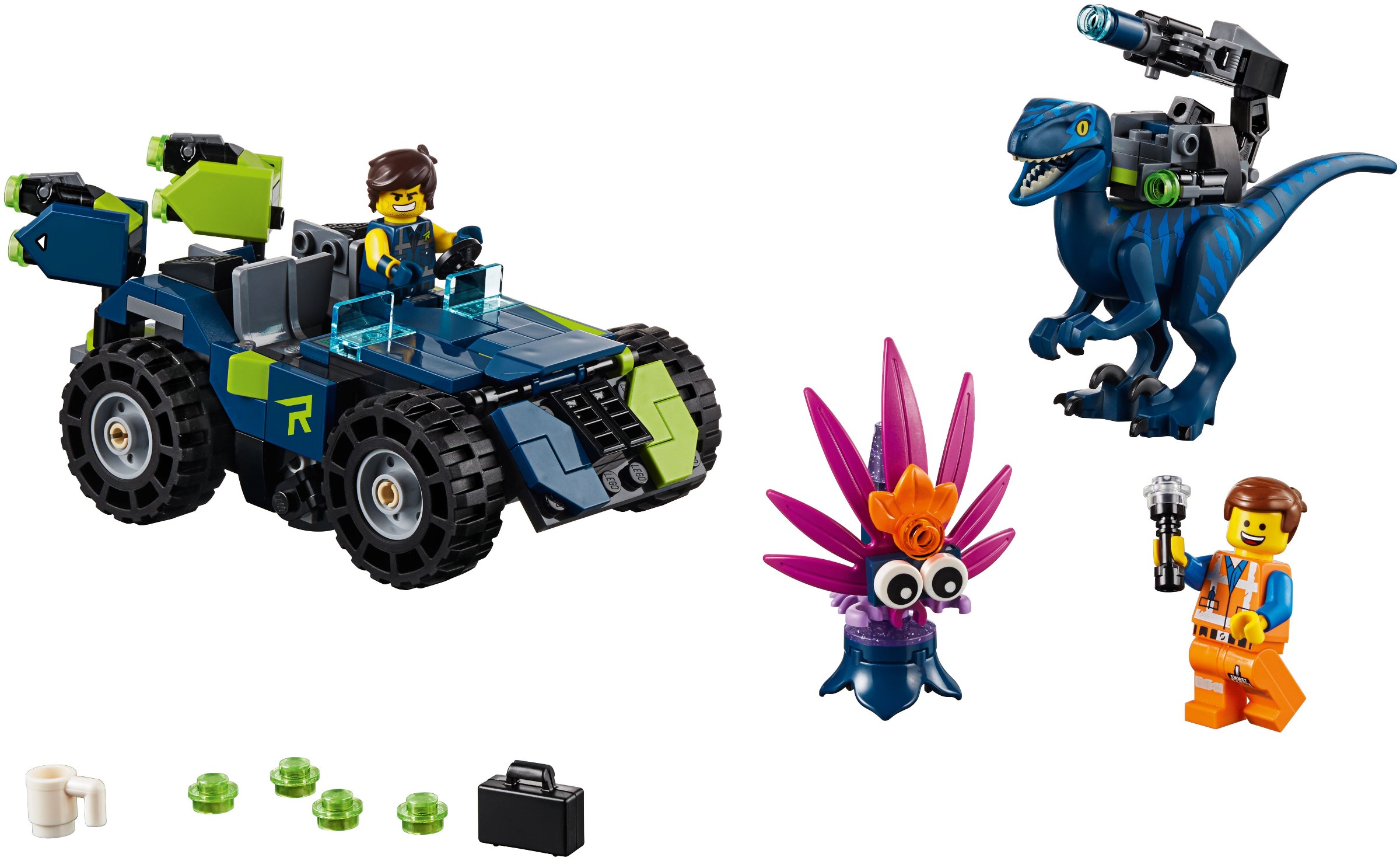 Set 70826 Rex's Rex-treme Offroader!