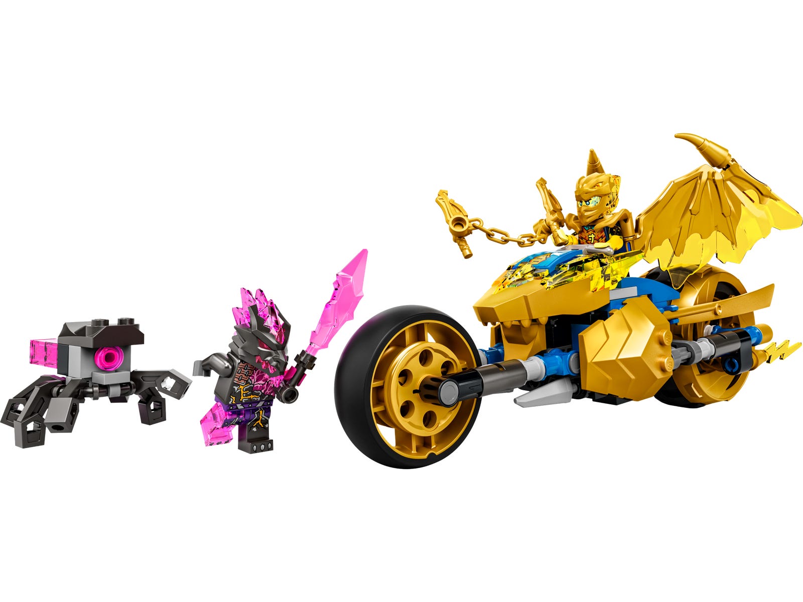 Set 71768 Jays goldenes Drachen-Motorrad