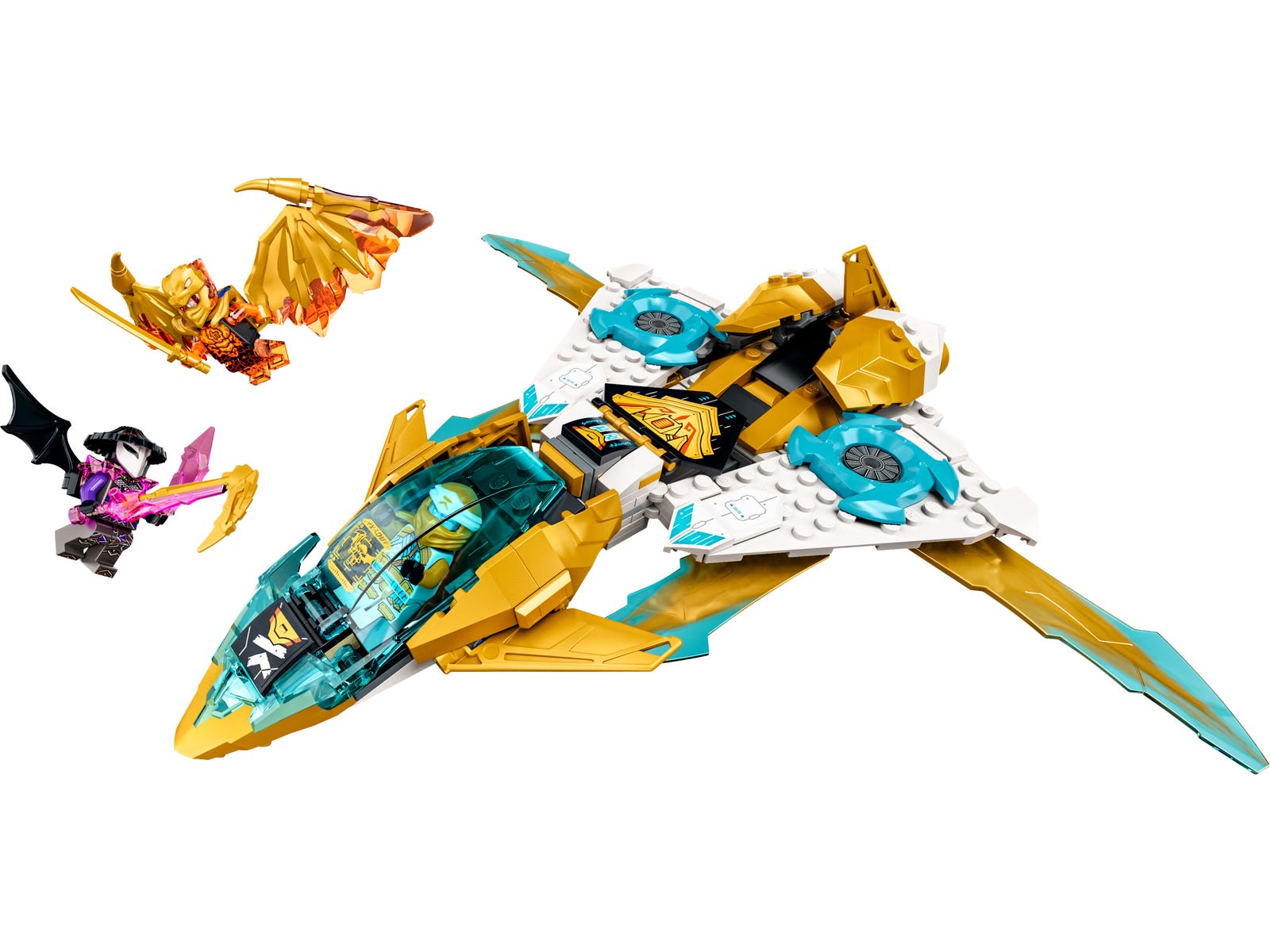 Set 71770 Zane's Golden Dragon Jet