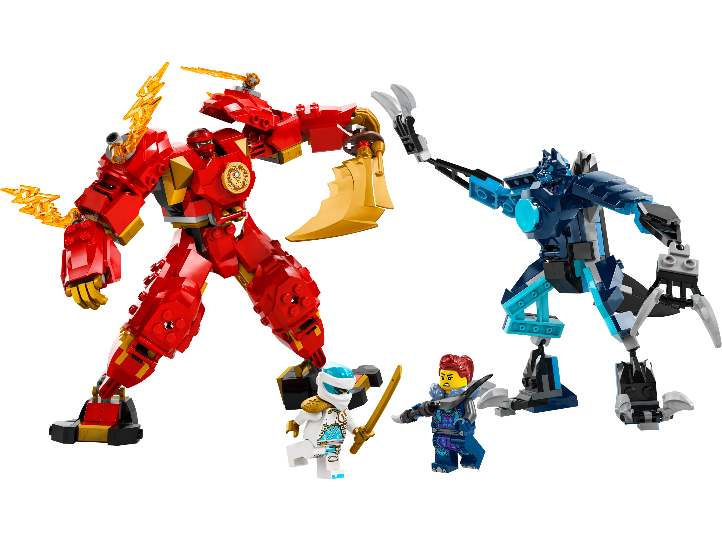 Set 71808 Kais Elementar-Feuer-Mech