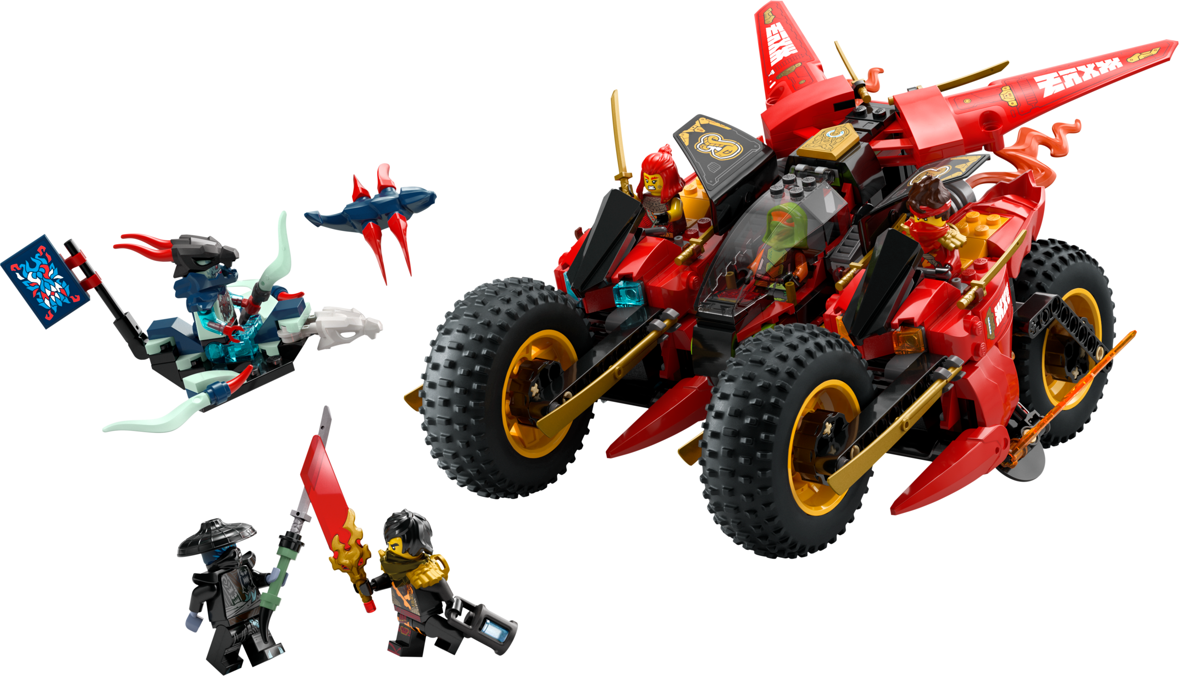 Set 71844 Ninja Combat Vehicle