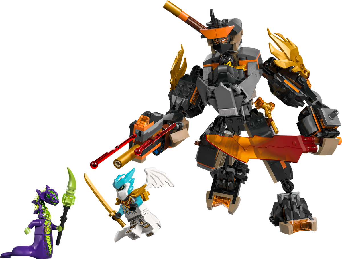 Set 71854 Cole's Mission Mech & Dragon Zane