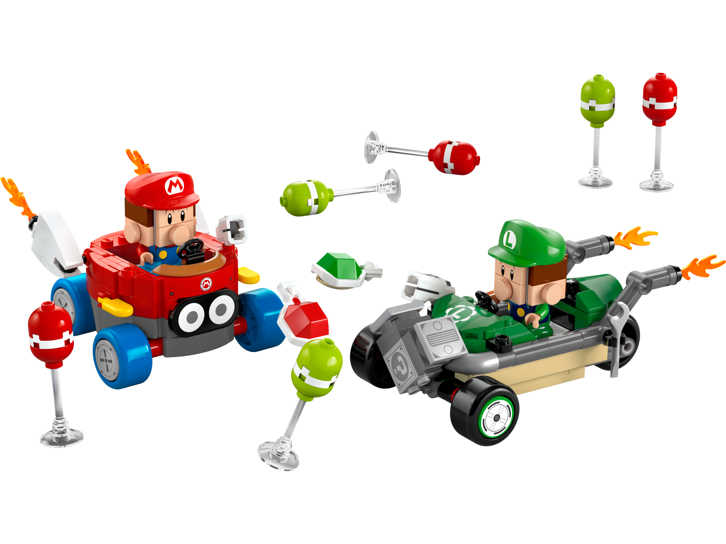 Set 72034 Mario Kart – Baby Mario vs. Baby Luigi