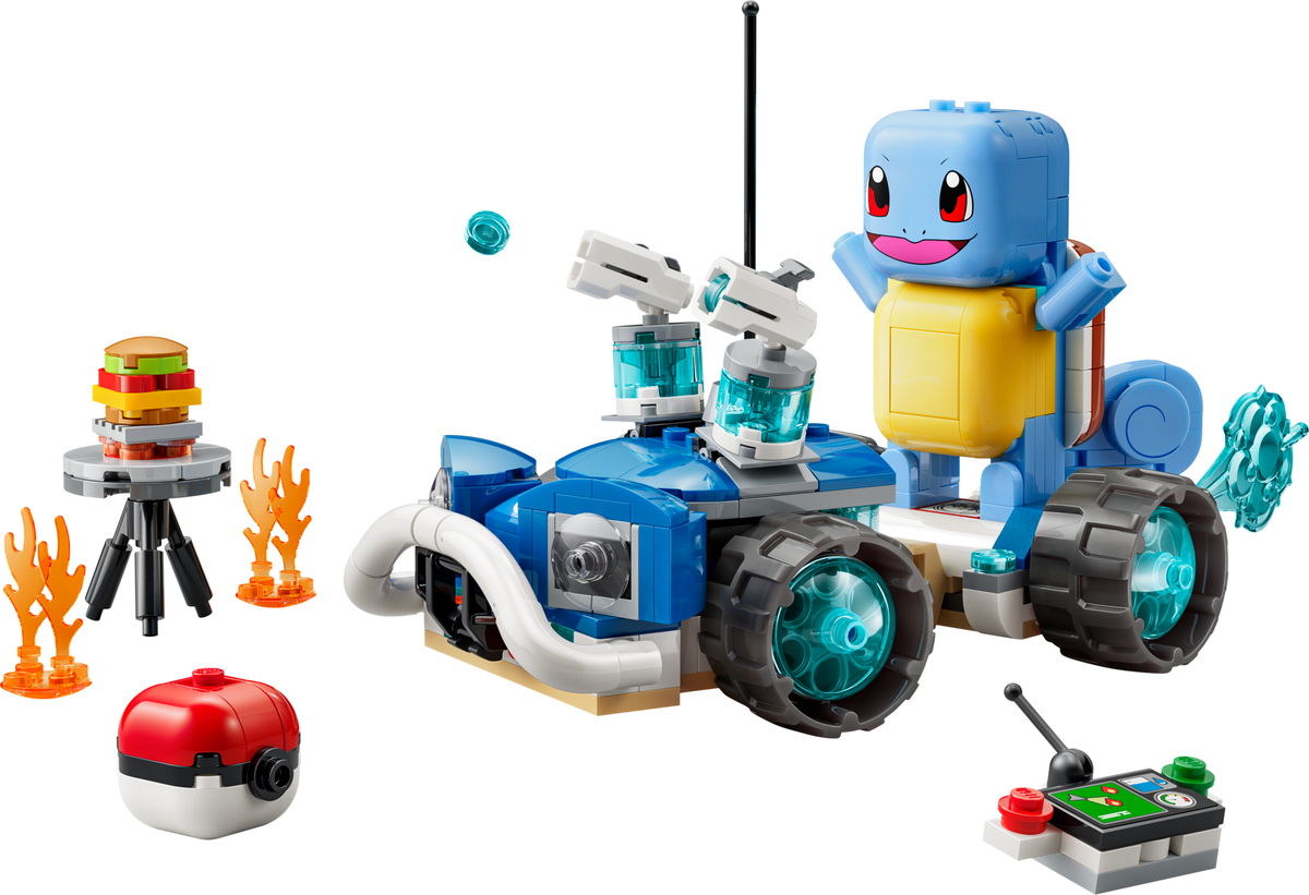 Set 72156 Trainer's Buggy Adventure with Squirtle