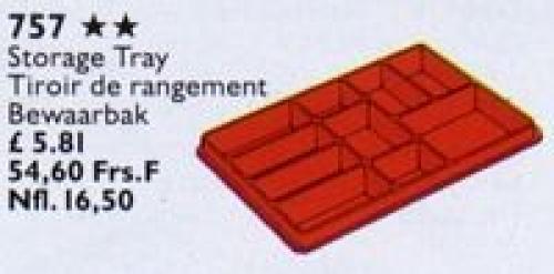 Set 757 Storage Tray
