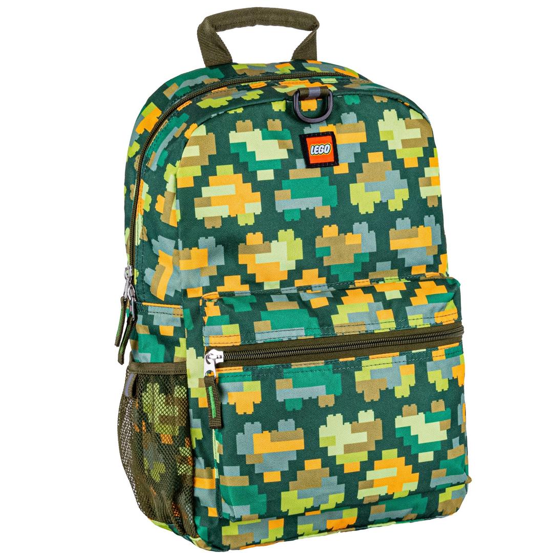 Set 757894515898 Camo Bricks Hearts Backpack