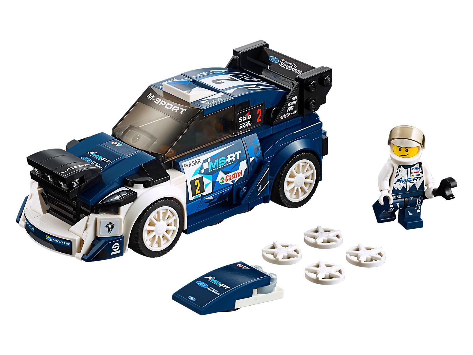 Set 75885 Ford Fiesta M-Sport WRC