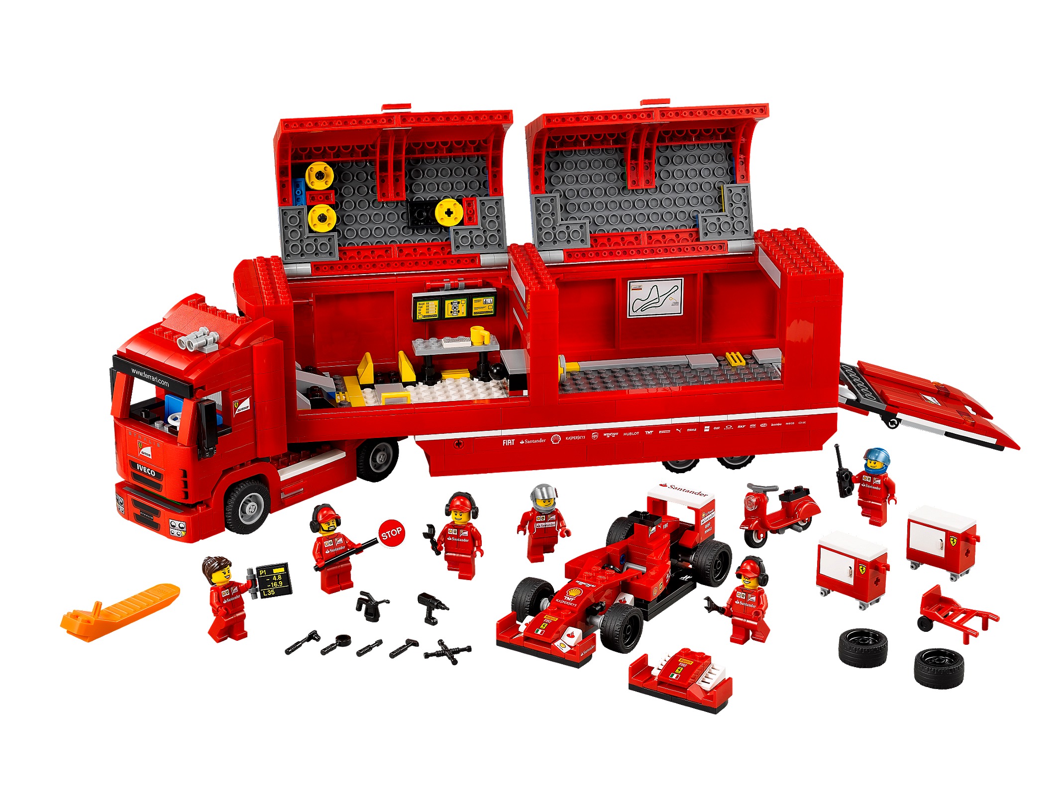 Set 75913 F14 T & Scuderia Ferrari Truck