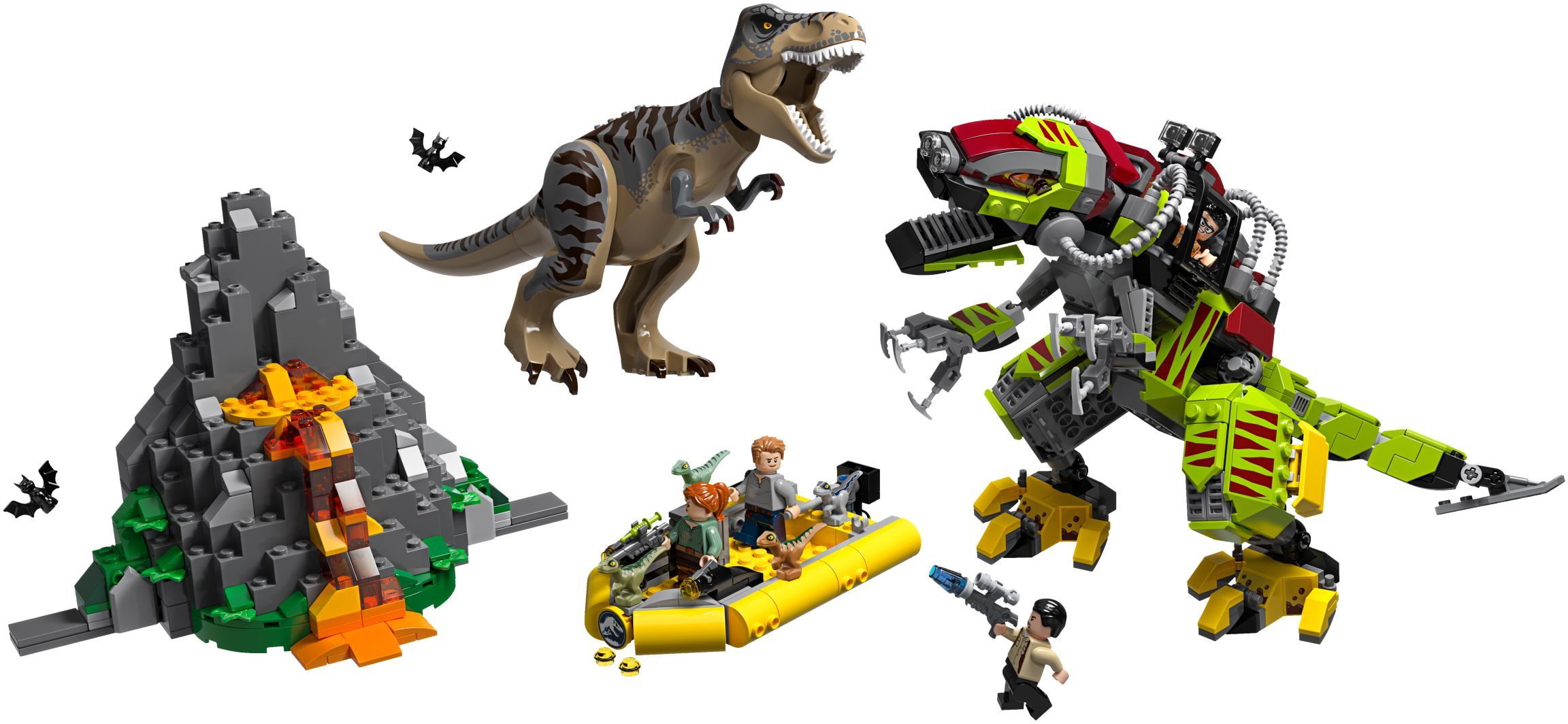 Set 75938 T. rex vs Dino-Mech Battle