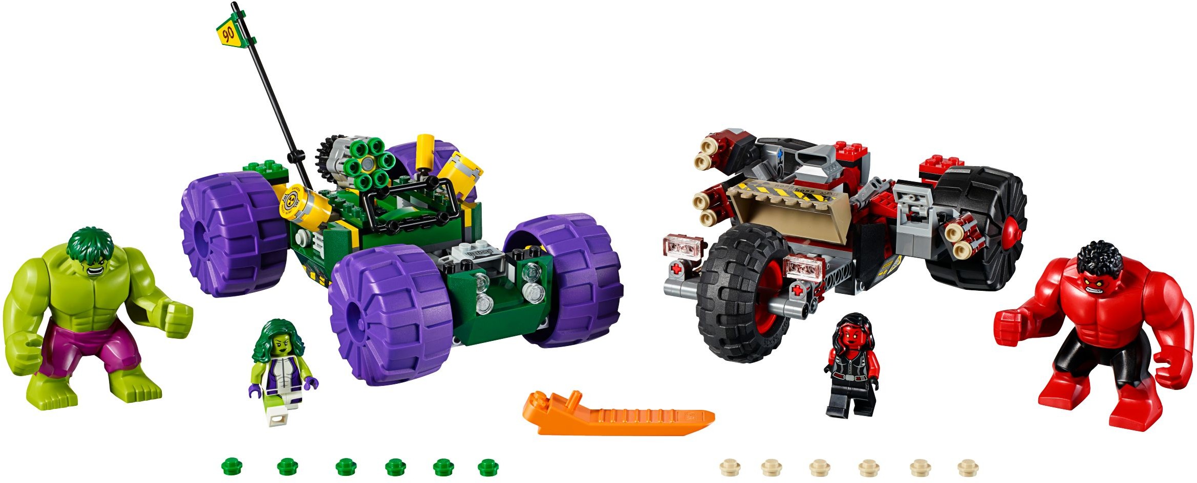 Set 76078 Hulk vs. Red Hulk