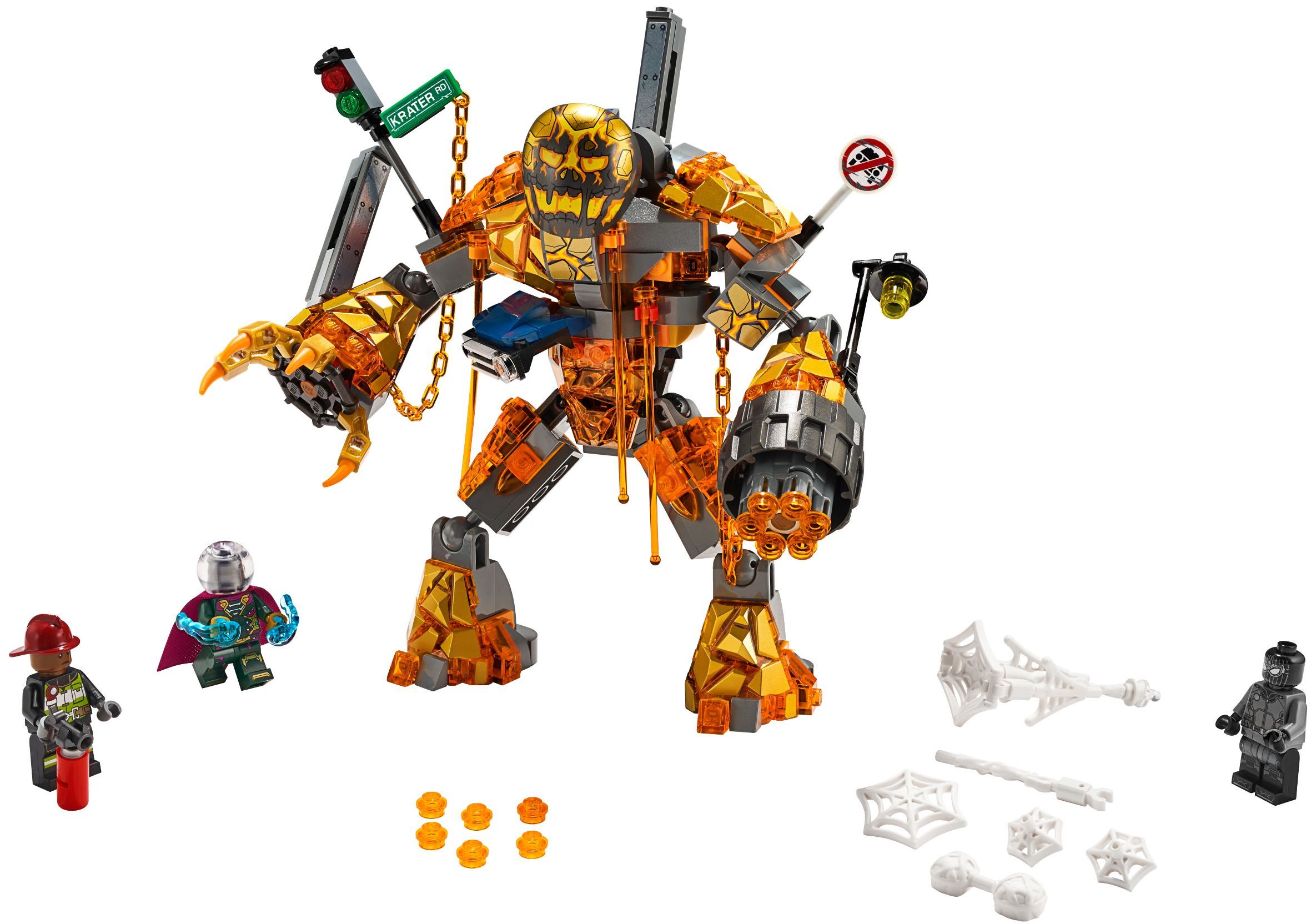 Set 76128 Molten Man Battle